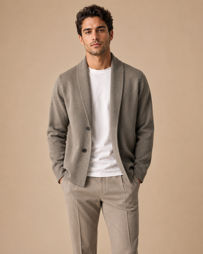 Classic relaxed knit everyday cardigan for men | Belmont