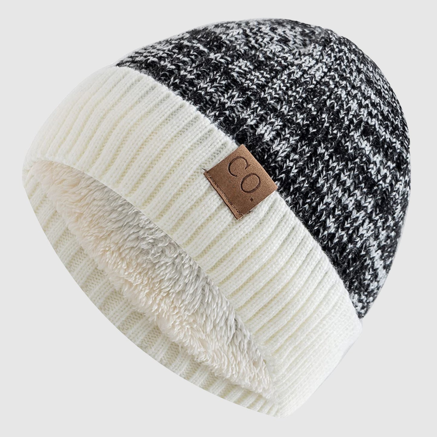 Classic knit beanie for women | Matteo -4