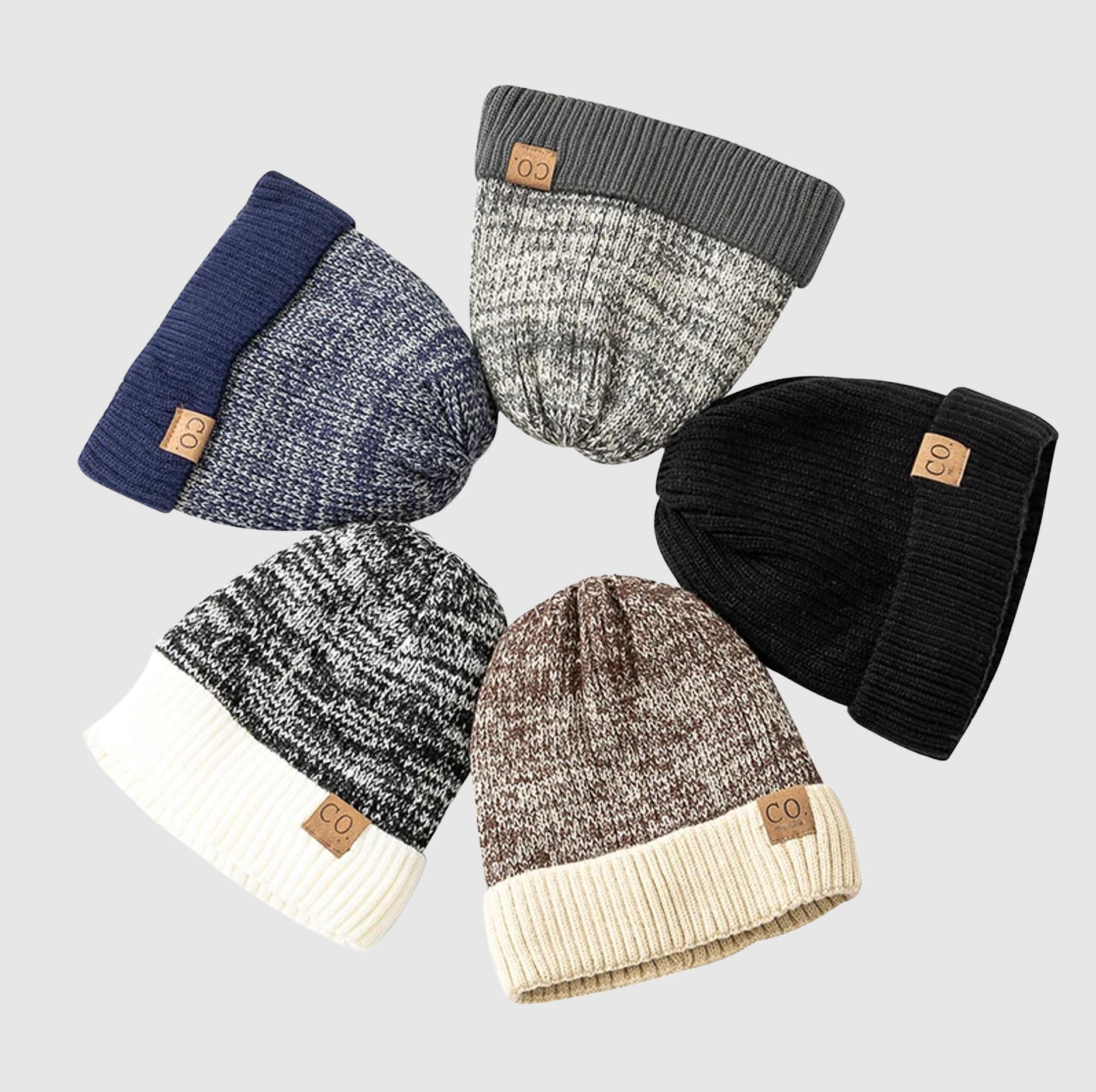 Classic knit beanie for women | Matteo -8