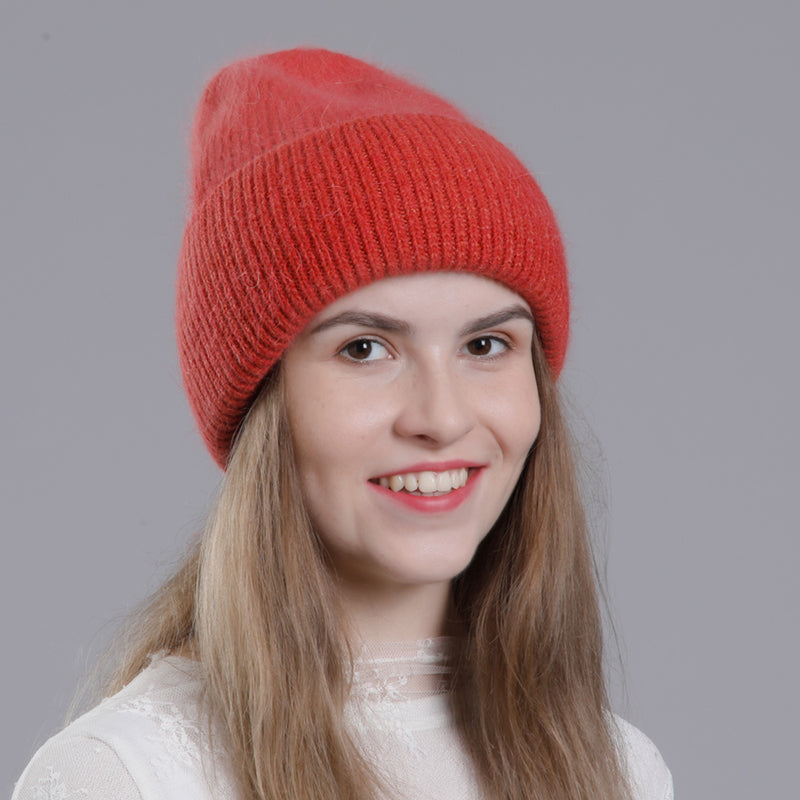Bonnet winter knitted piece for women | Thalia -2
