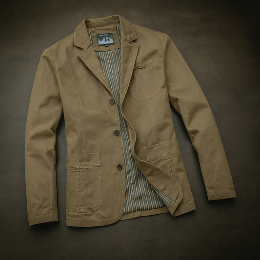 Cotton casual blazer for men | Harbor Ridge