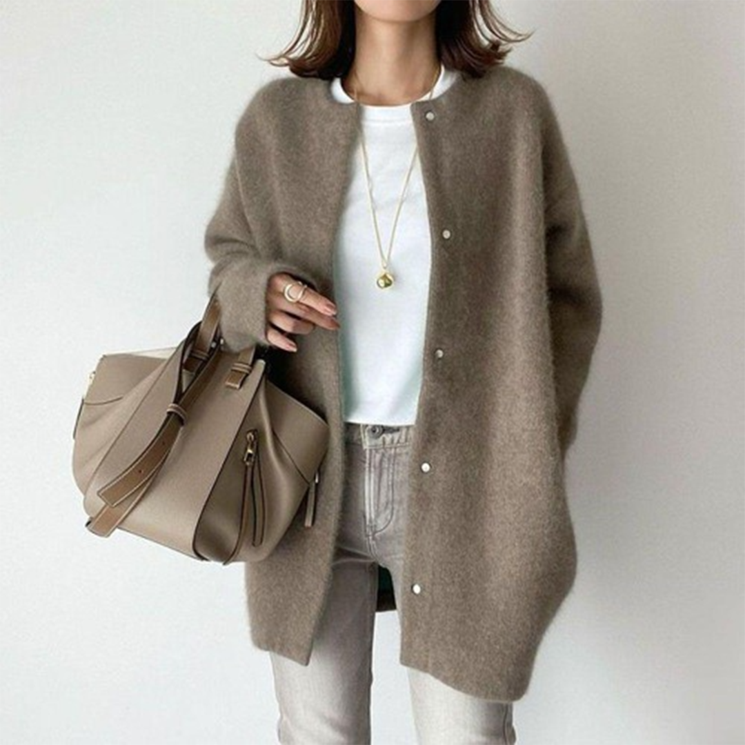 Cardigan elegant doux comfortable for women | Marisse -7