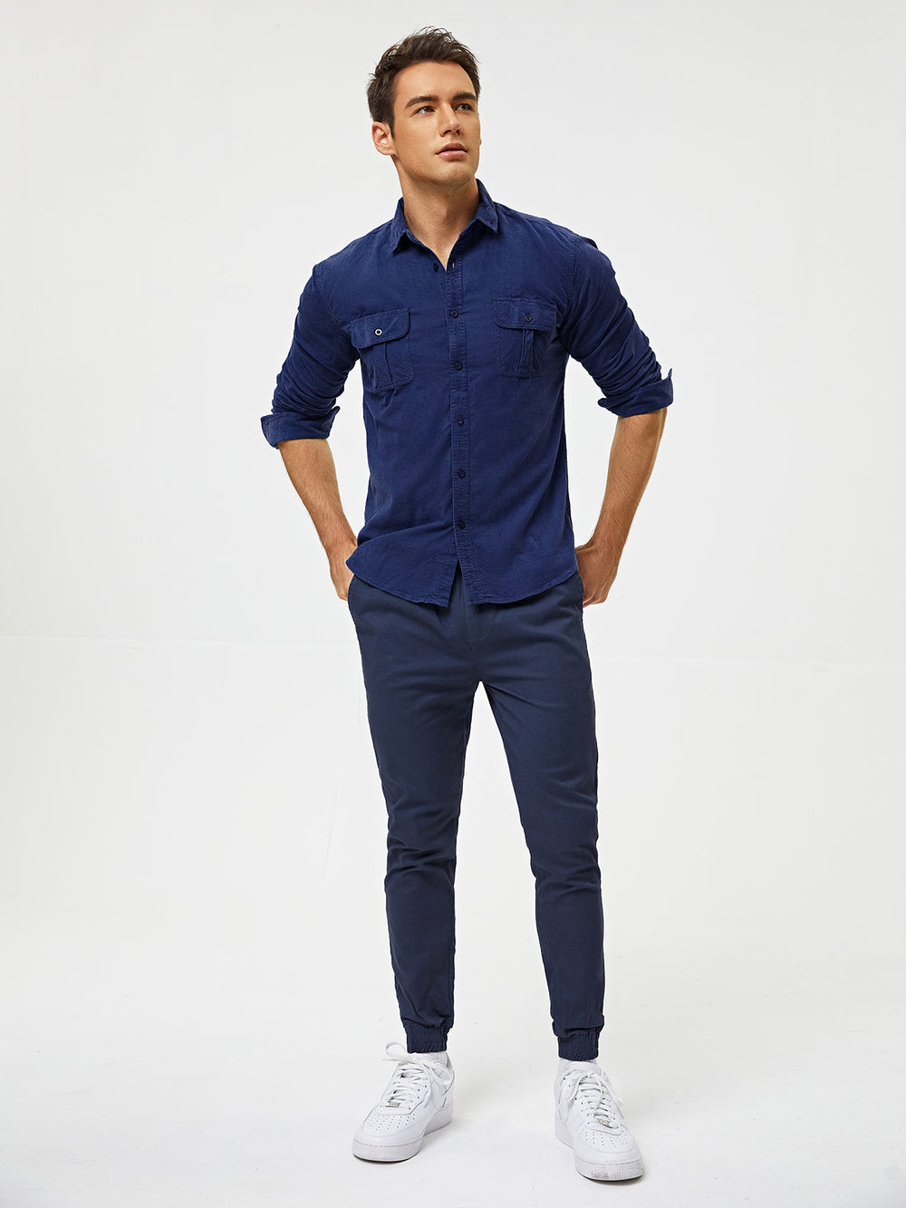 Straight-cut winter shirt for men | Rowan