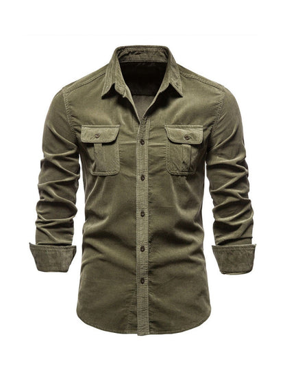 Straight-cut winter shirt for men | Rowan