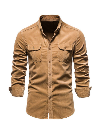 Straight-cut winter shirt for men | Rowan