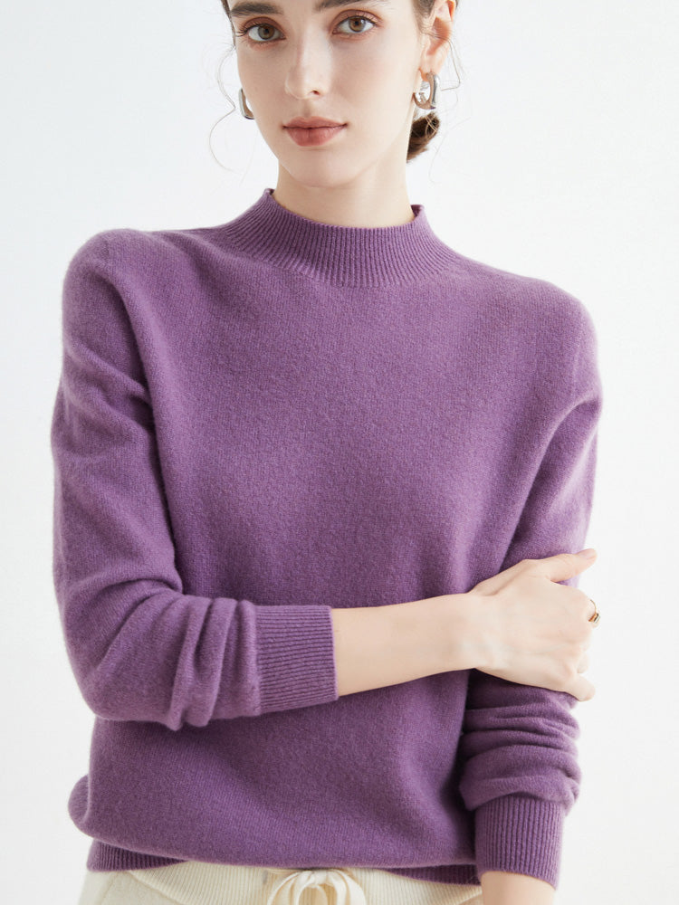 Aurelle Olenna elegant roll-neck jumper for women