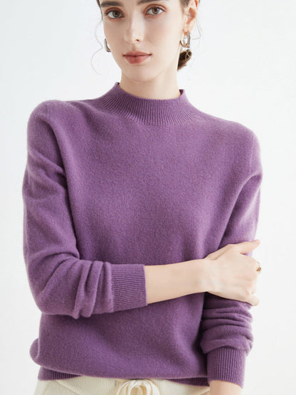 Aurelle Olenna elegant roll-neck jumper for women