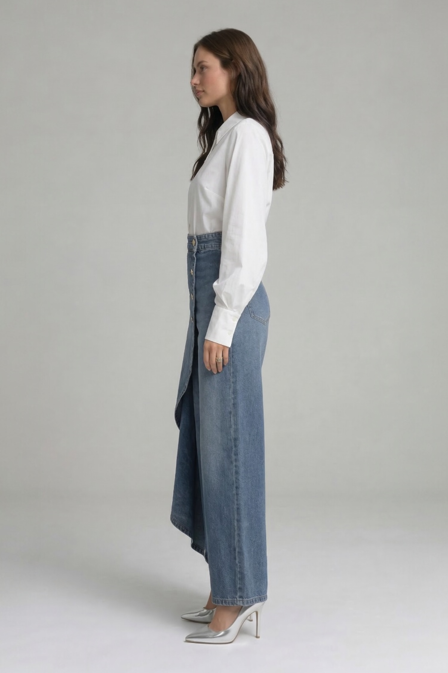 Sculpt high-waist everyday fitted jeans for women | Alina -14