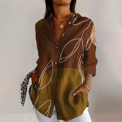 Classic vintage everyday blouse for women | Ellaine -5