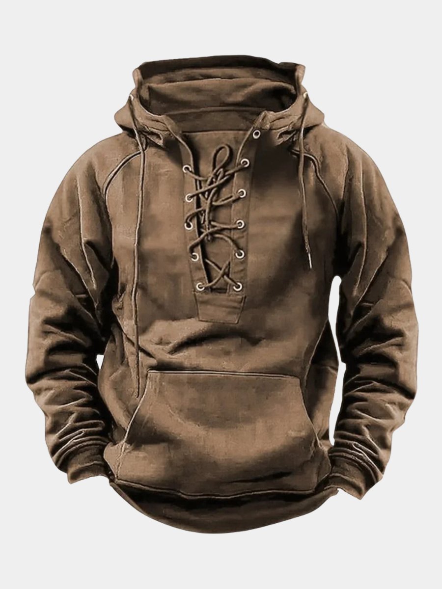 Sweat retro capuche comfortable piece for men -1