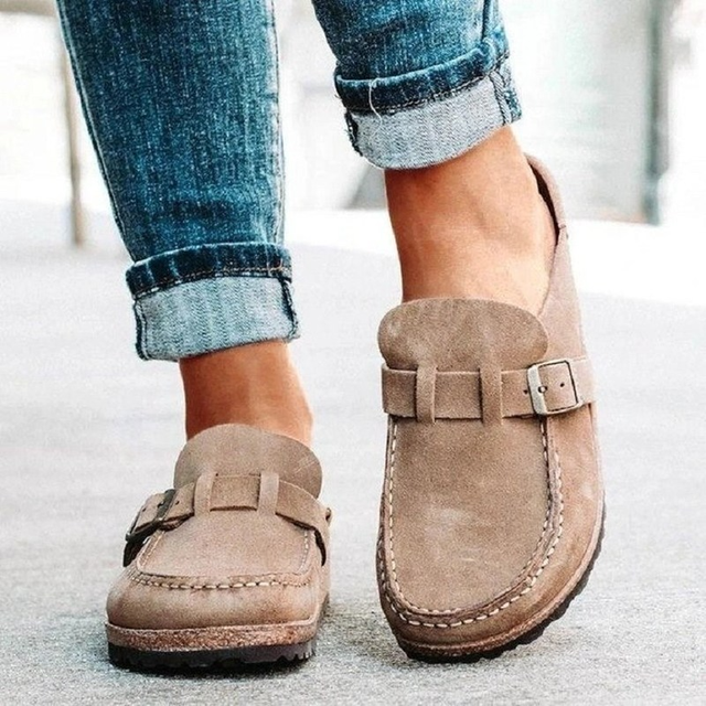 Comfort fit mules for women | Cushioned Support -5