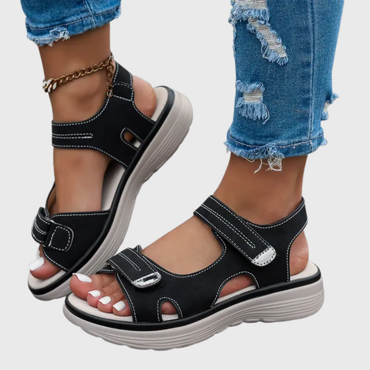 Elegant slip-on comfort sandals for women | Althea -1