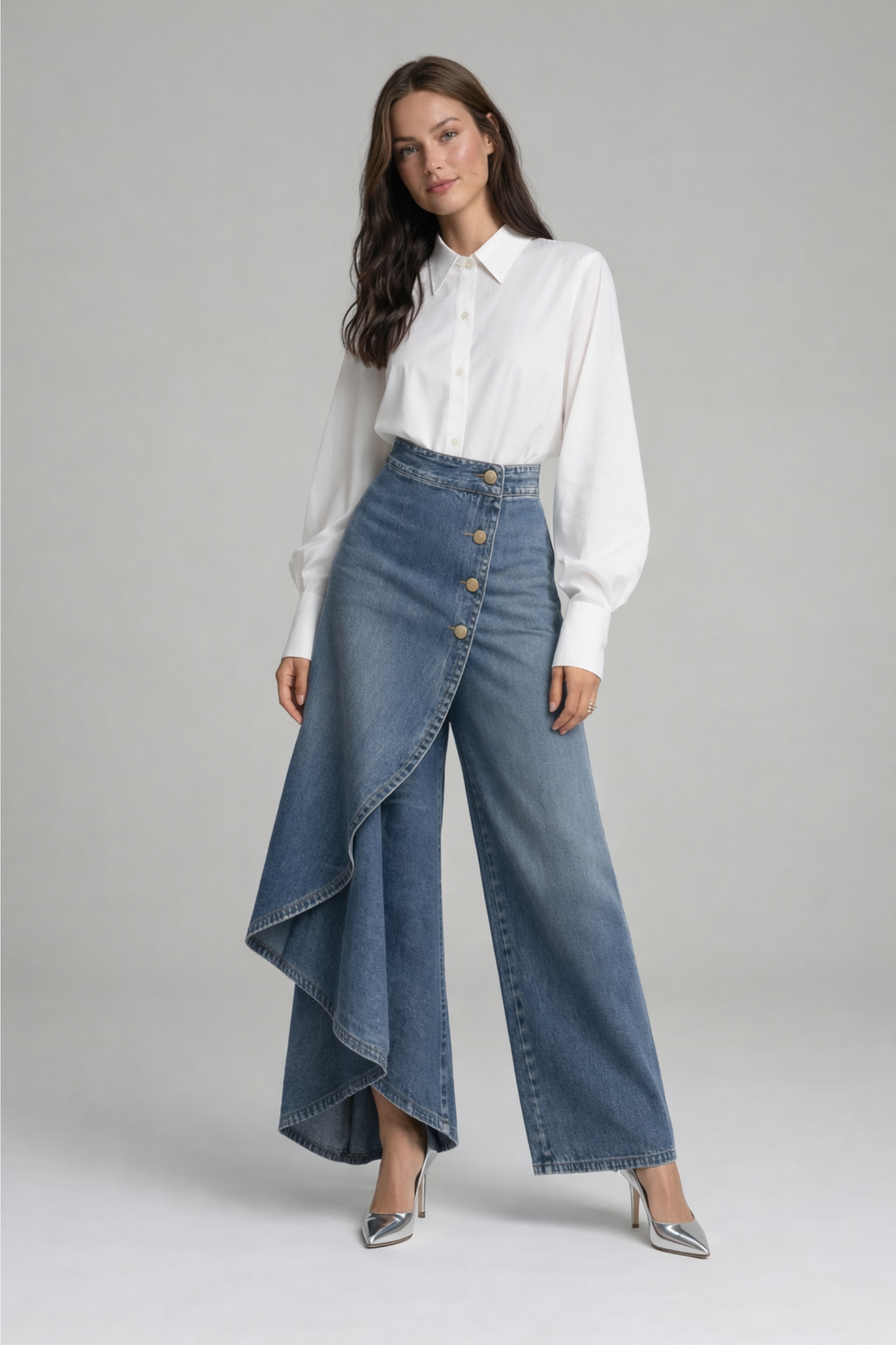 Sculpt high-waist everyday fitted jeans for women | Alina -13