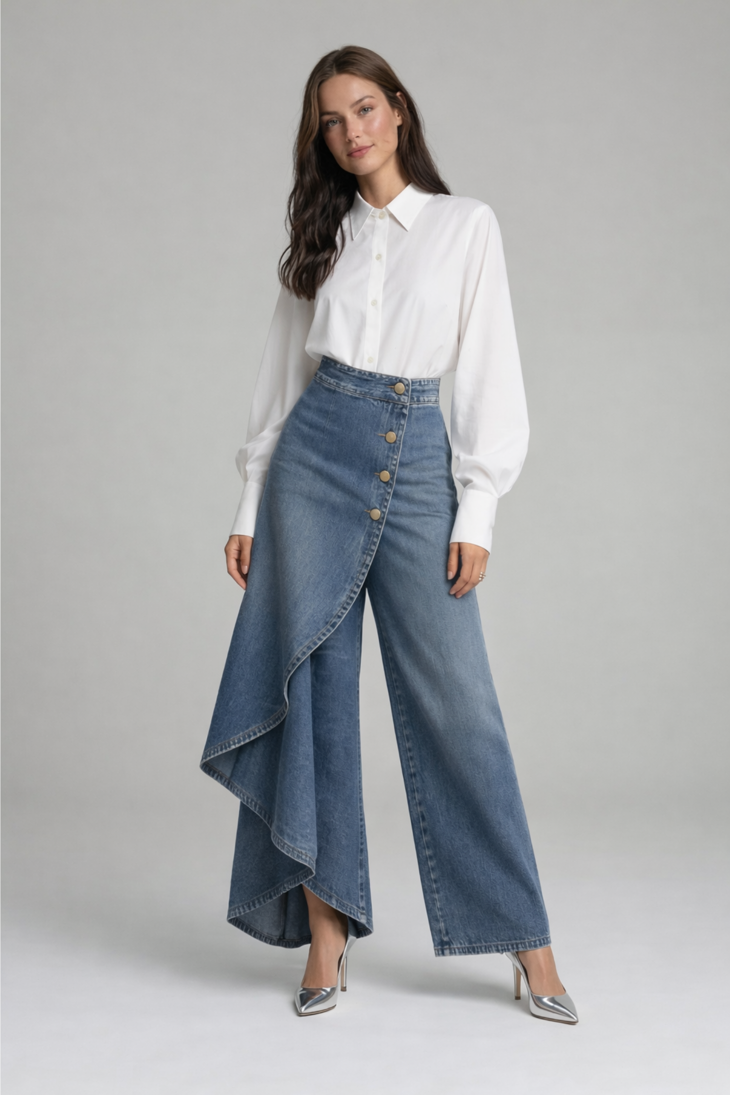 Sculpt high-waist everyday fitted jeans for women | Alina -13