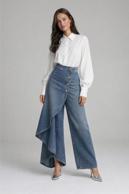 Sculpt high-waist everyday fitted jeans for women | Alina -13