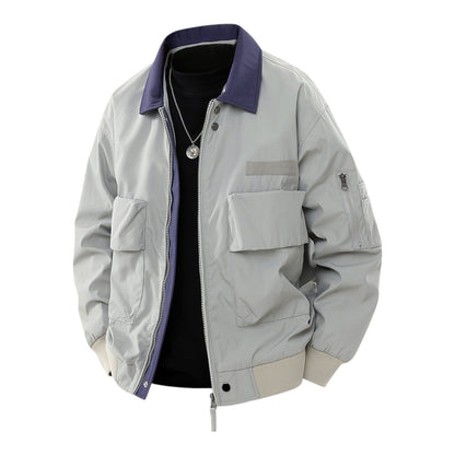 Modern bomber jacket for men | Rowan -3