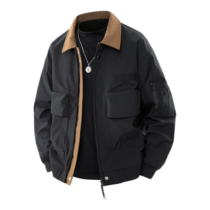 Modern bomber jacket for men | Rowan -1