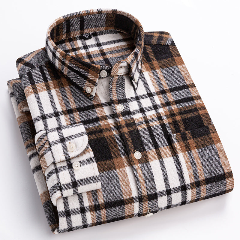 Classic plaid shirt for men | Ashton -3