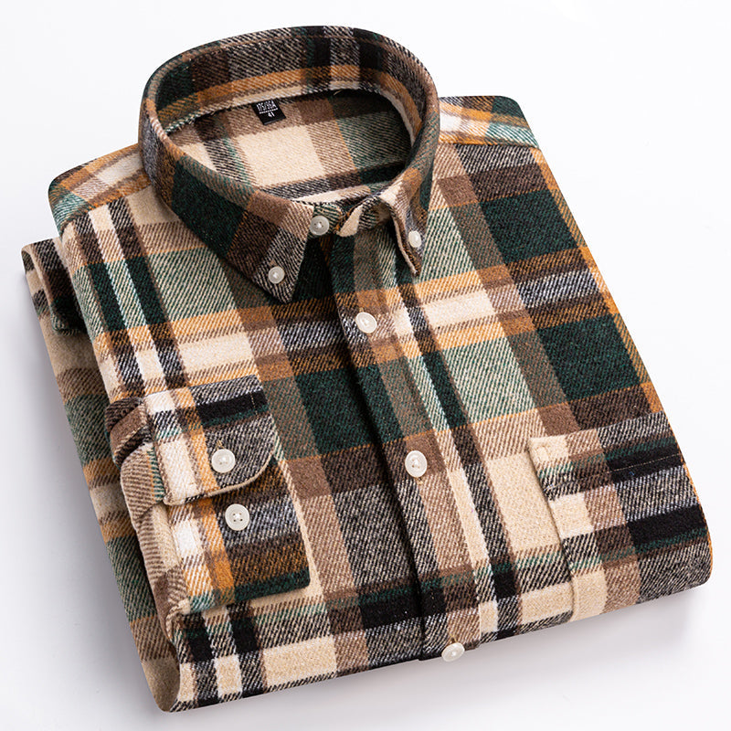Classic plaid shirt for men | Ashton -4