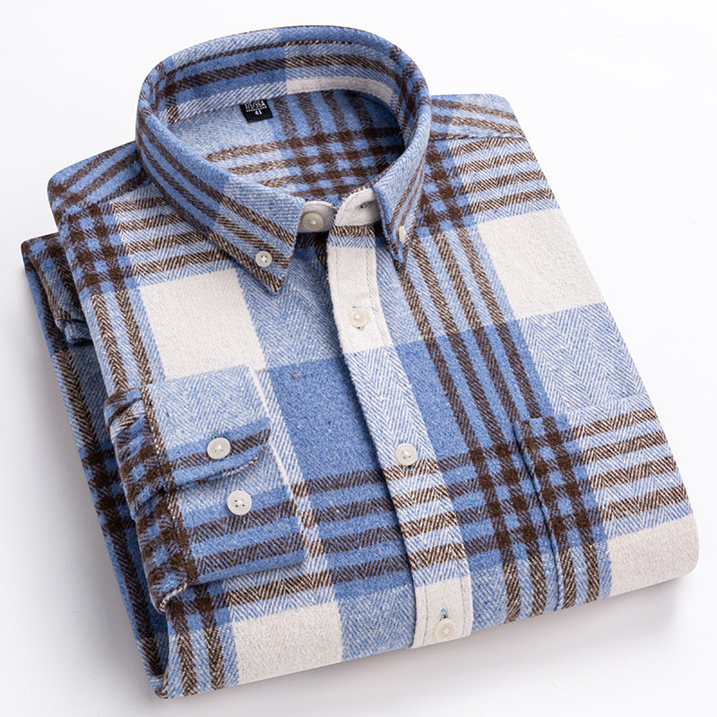 Classic plaid shirt for men | Ashton -8