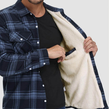 Jacket elegant motif carreaux for men | Émeric -8