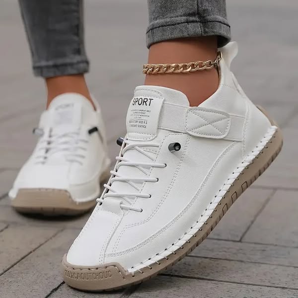 Classic orthopaedic everyday trainers for women | Millie -6