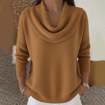 Classic collar knit everyday jumper for women | Eliza -2