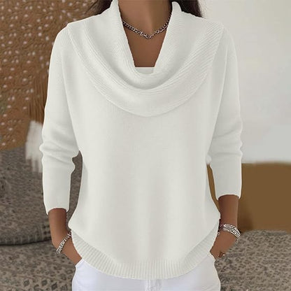 Classic collar knit everyday jumper for women | Eliza -5
