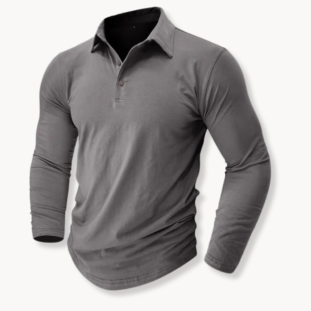 Classic casual everyday polo shirt for men | Marius -4