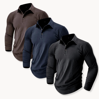 Classic casual everyday polo shirt for men | Marius -10