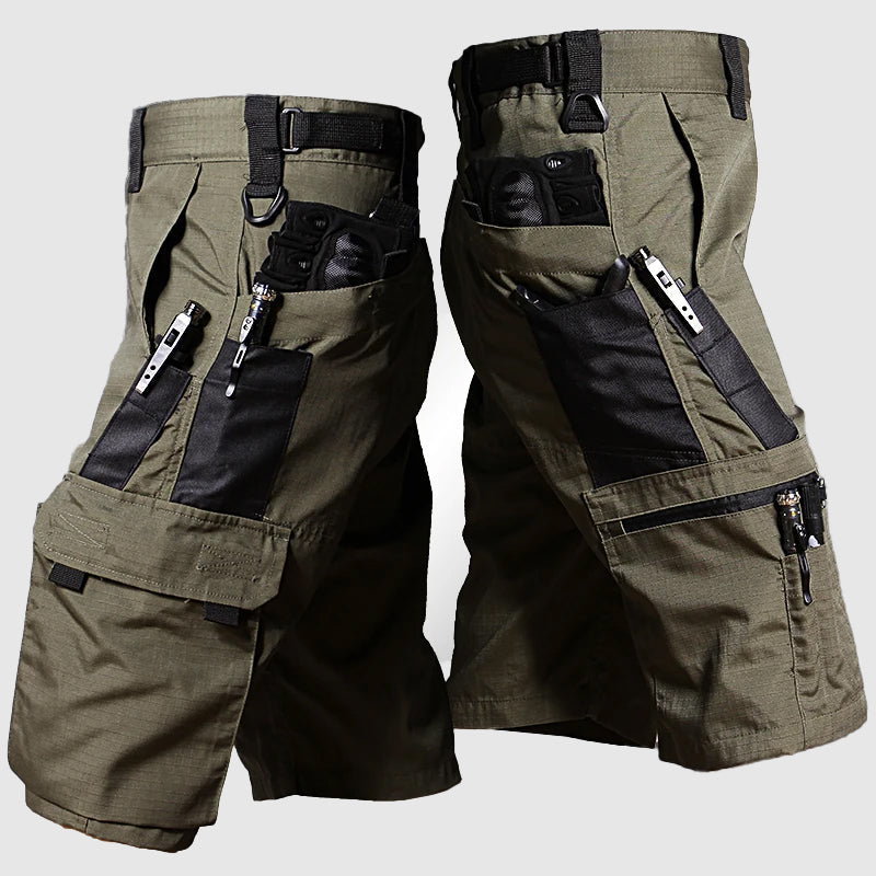 Modern utility shorts for men | Arden -3