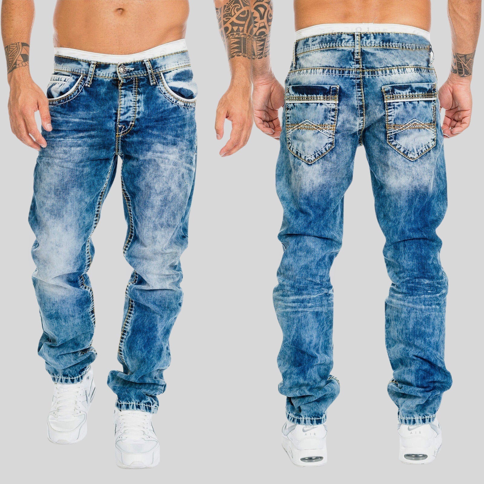 Urban slim-fit jeans trousers for men | Nolan -1
