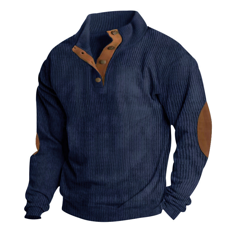 Aurelle Carl trendy high-neck sports jumper for men
