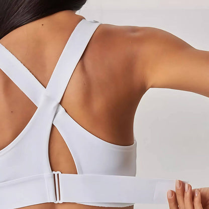 Aurelle Leava high-support sports bra for women