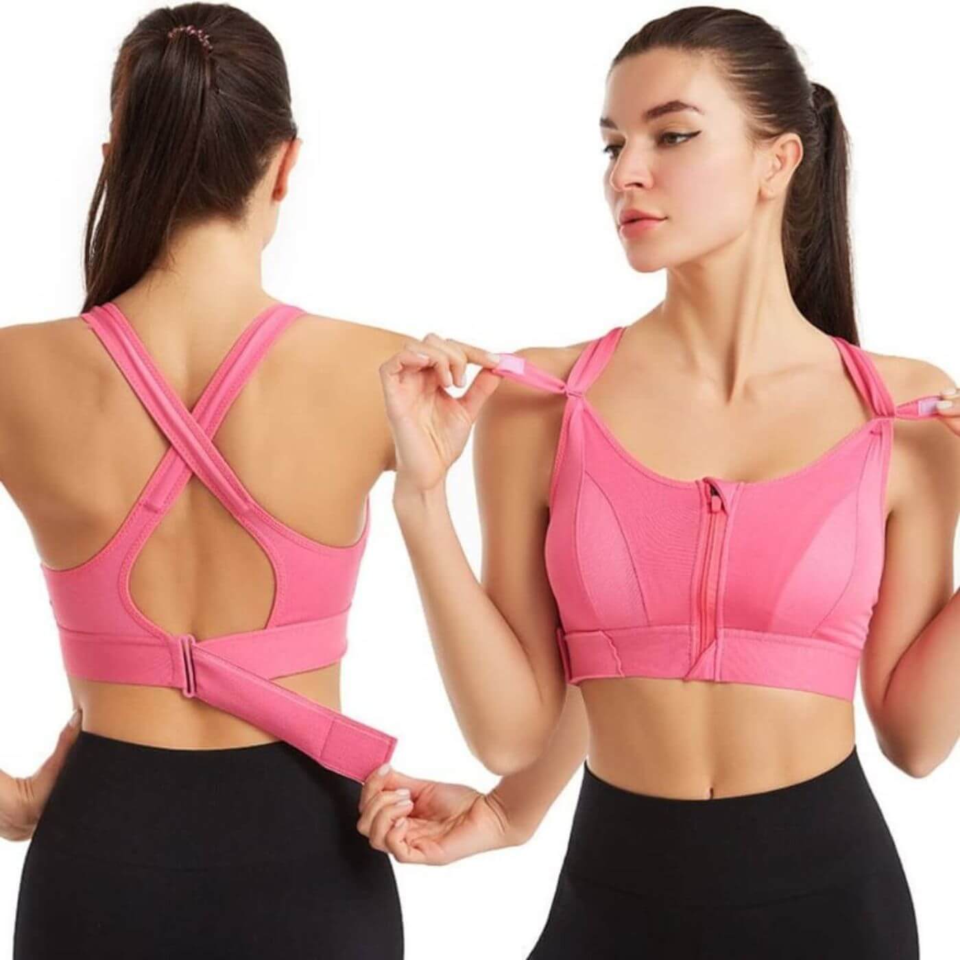 Leava high-support sports bra piece for women | Flexible -7