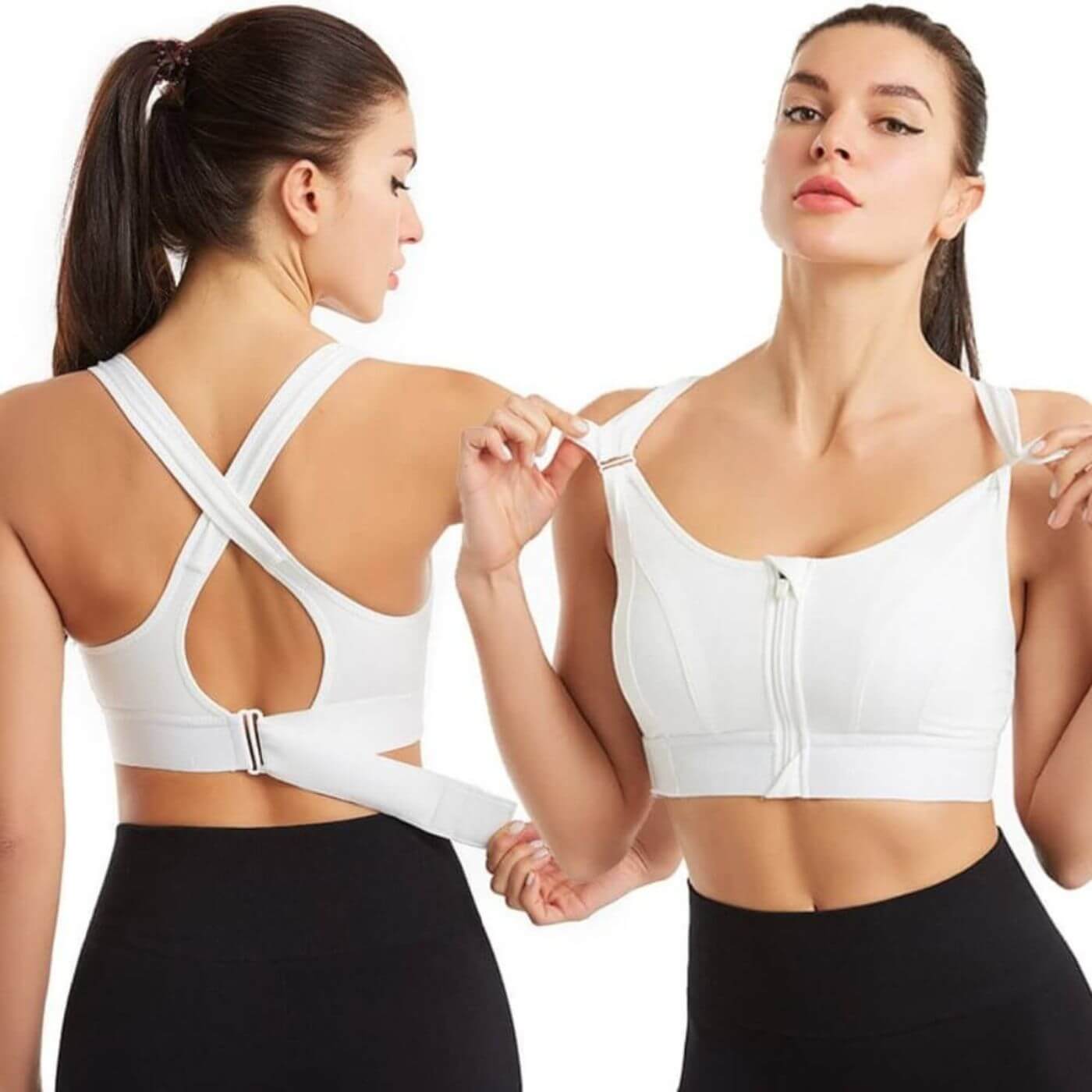 Leava high-support sports bra piece for women | Flexible -5