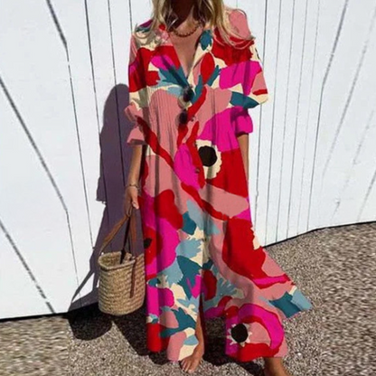Effortless everyday maxi dress for women | Isalie