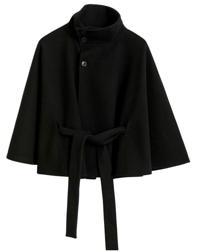 Long belted coat for women | Elvire -8