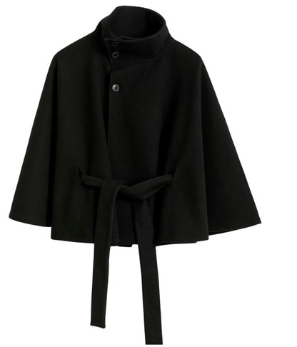 Long belted coat for women | Elvire -8