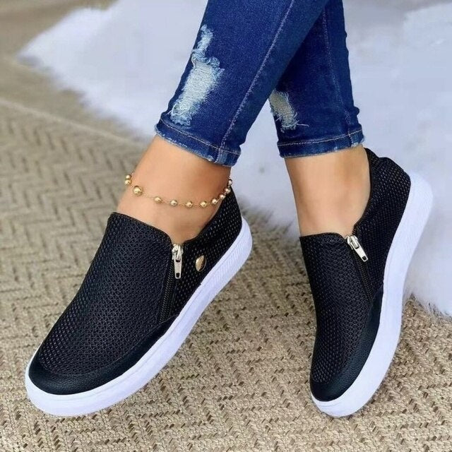 Aurelle Alice breathable orthopaedic trainers for women
