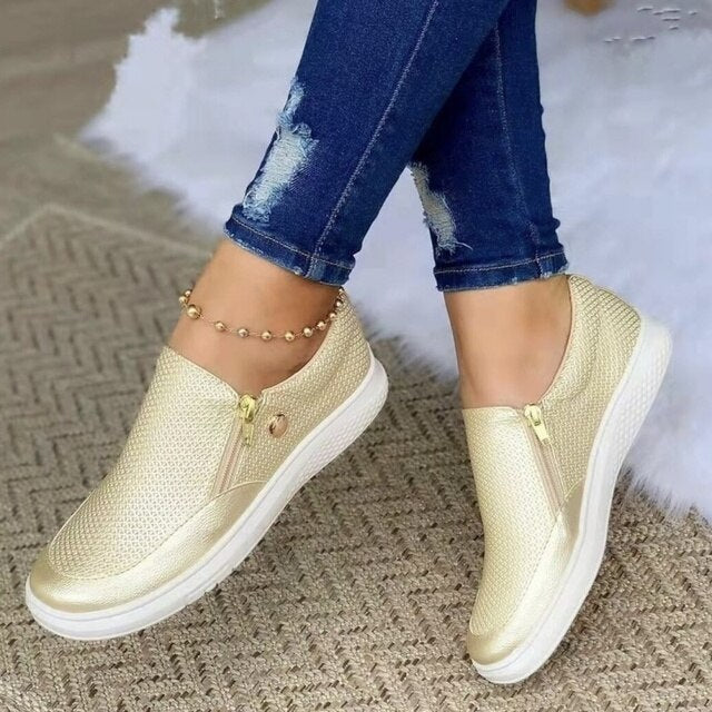 Aurelle Alice breathable orthopaedic trainers for women