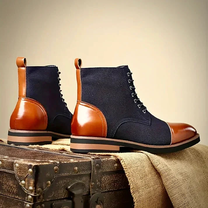 Classic oxford leather dress boots for men | Oliver Ashford -3