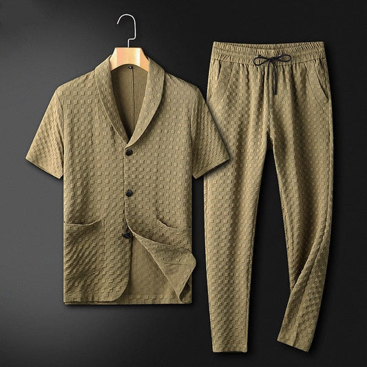 Classic relaxed everyday tracksuit for men | Luca Sanford -1