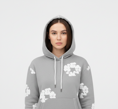 Printed hoodie and jogger set | Valerios