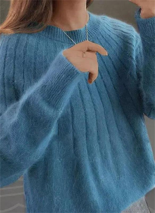Elegant long-sleeve jumper with refined silhouette for women | Giada