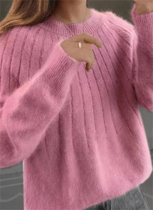 Elegant long-sleeve jumper with refined silhouette for women | Giada