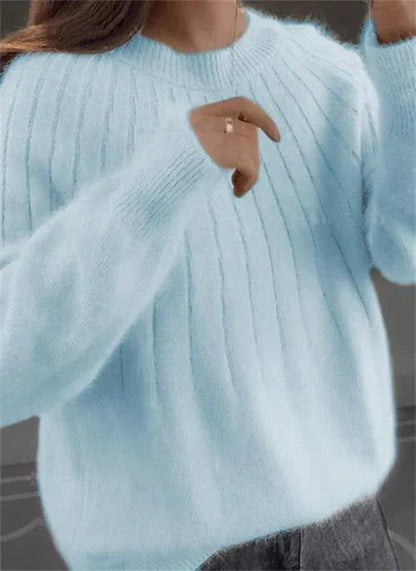 Elegant long-sleeve jumper with refined silhouette for women | Giada
