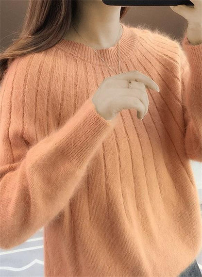 Elegant long-sleeve jumper with refined silhouette for women | Giada