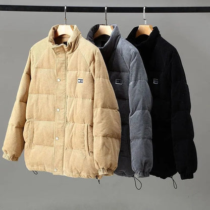Warm padded everyday puffer jacket for men | Donny -5