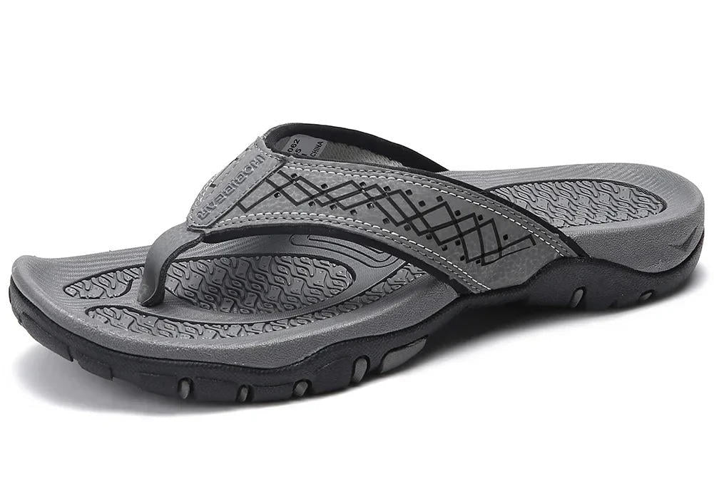 Supportive athletic flip flops arch piece for men | WaveStride -10